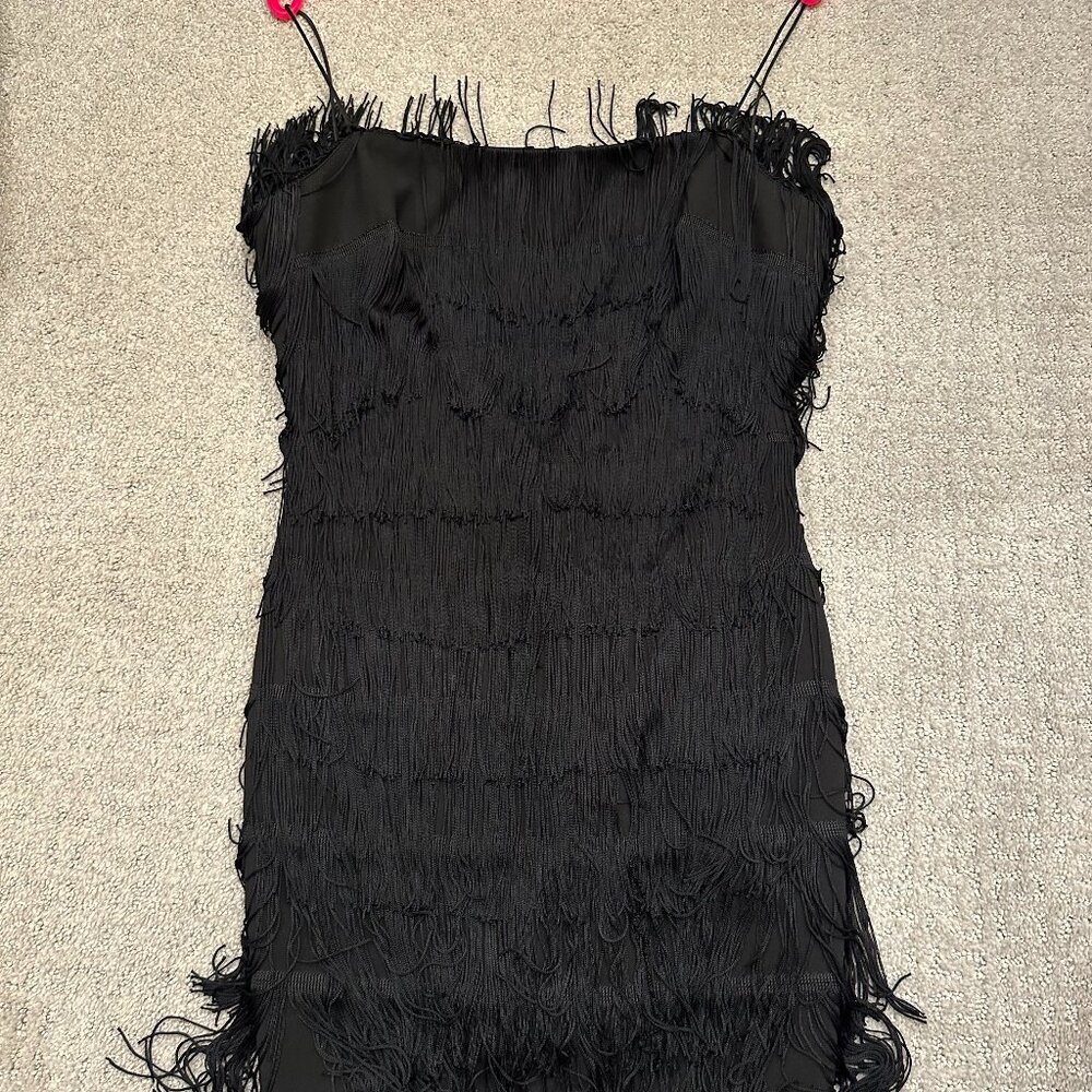 Black Flapper Likely Mini Dress